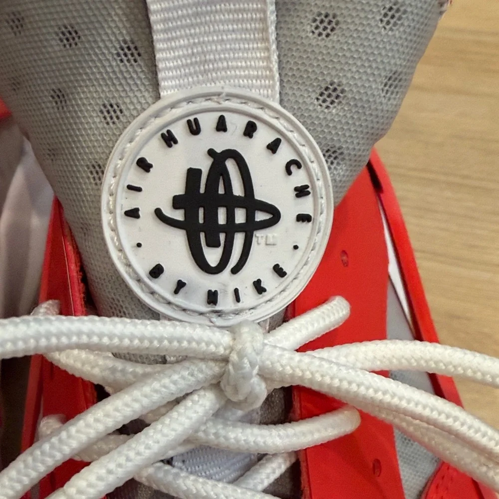 Nike Men's Red White Gray Boat Shoes